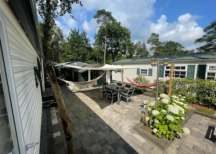 Dağ evi Forest Family 6 Persoons Op 5 Sterren Park Beekbergen